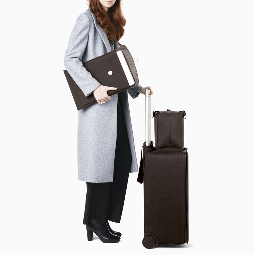 starcktrip timeless luggage collection from philippe starck and delsey