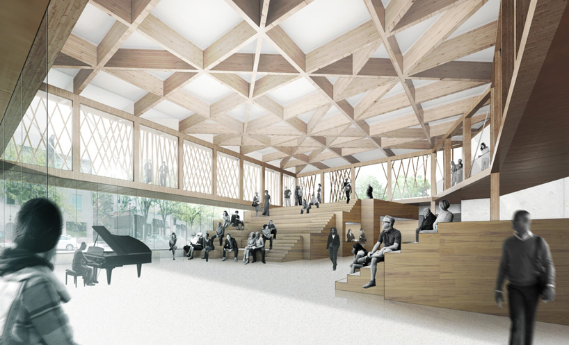 studio gang architects writers theatre designboom