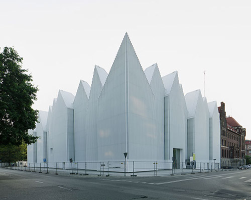 translucent spires form barozzi veiga's szczecin philharmonic