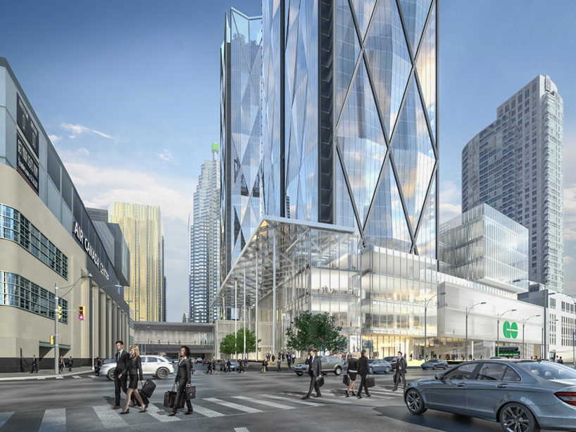 wilkinson eyre ivanhoe cambridge metrolinx bay street toronto designboom