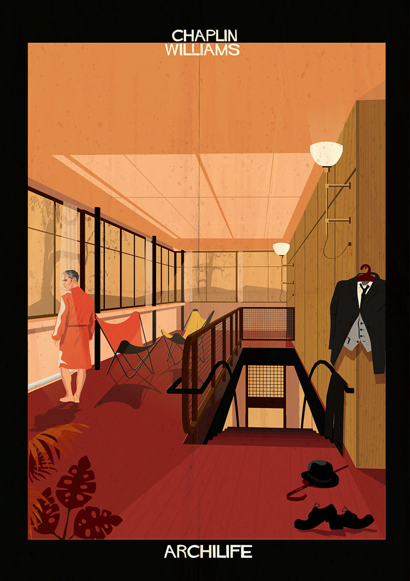 federico babina archilife adds cinematic stars to architect-designed interiors