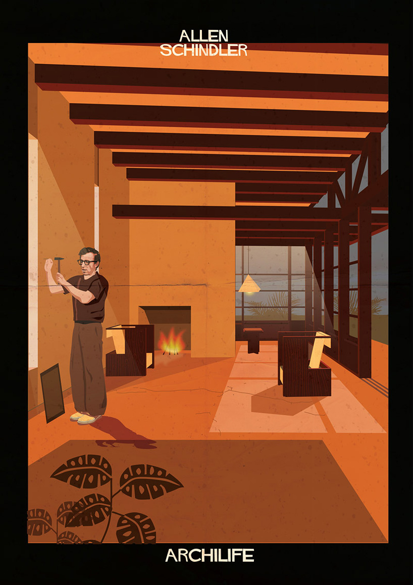federico babina archilife adds cinematic stars to architect-designed interiors