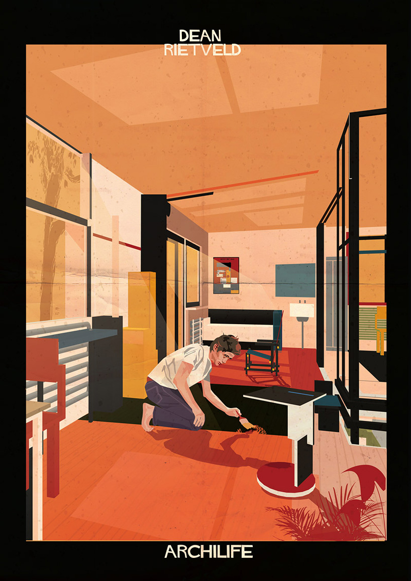 federico babina archilife adds cinematic stars to architect-designed interiors