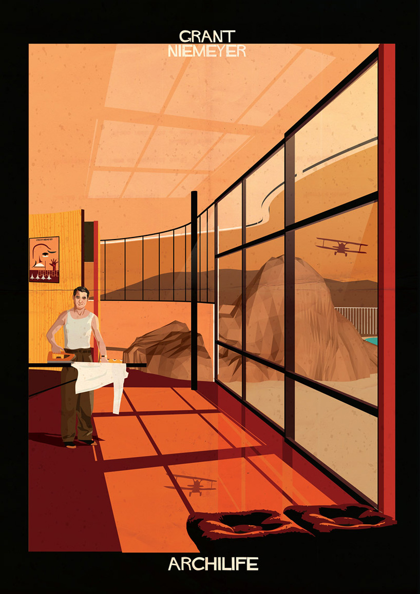 federico babina archilife adds cinematic stars to architect-designed interiors