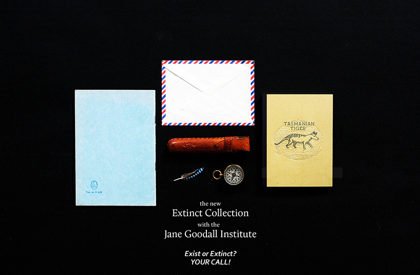 absoloabsoloot extinct animals notebooks jane goodall instituteot-extinct-animals-notebooks-jane-goodall-institute-designboom-09