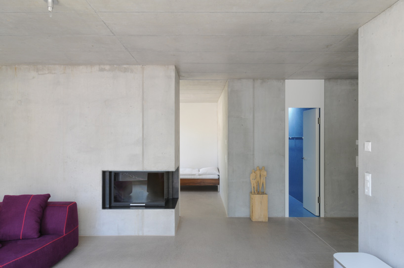 amrein herzig house in edlibach designboom