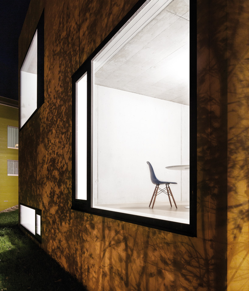 amrein herzig house in edlibach designboom