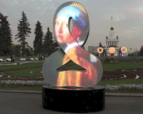aristarkh chernyshev's video sculpture warps artistic masterpieces