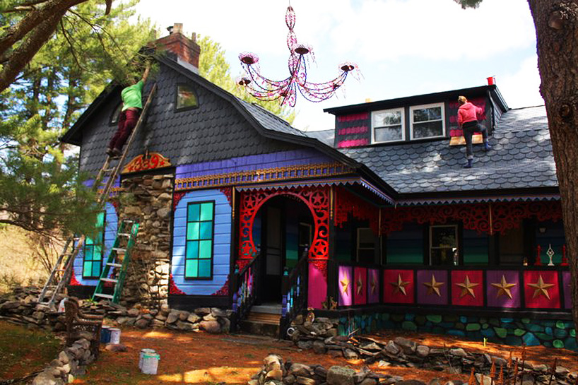 kat o’sullivan psychedelic home in new york home
