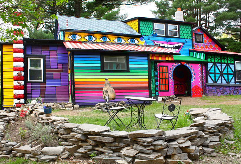 kat o’sullivan psychedelic home in new york home