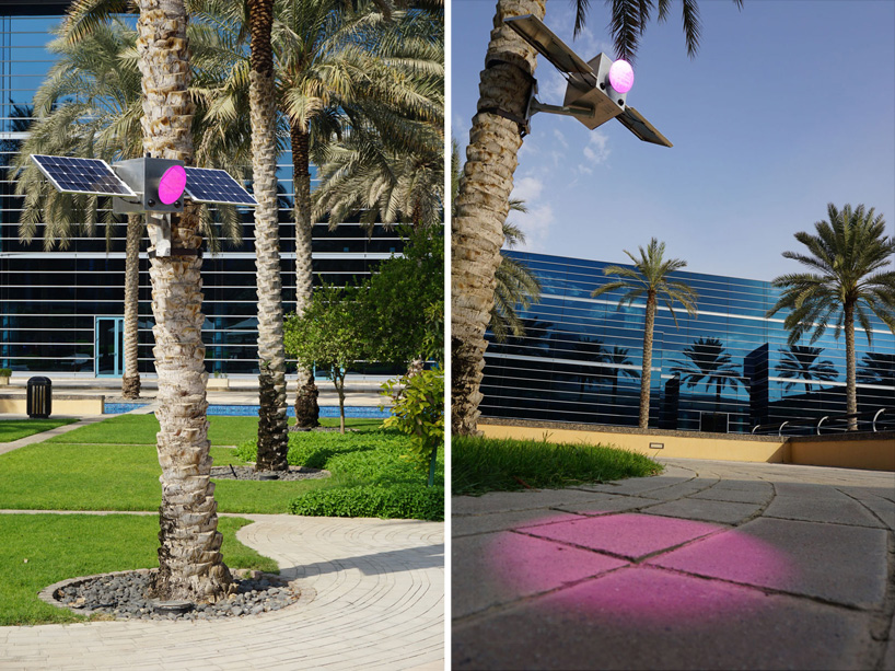 assocreation solar pink pong street video game isea 2014 dubai