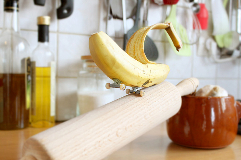 skateboarding fruits + veggies by benoit jammes coast through the kitchen