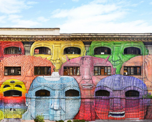 blu adds painted personalities to roman military warehouse