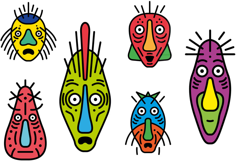 carlos luis trujillo tribal masks