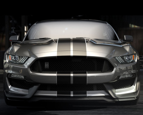 ford shelby GT350 mustang's 5.2L V8 produces more than 500 horsepower