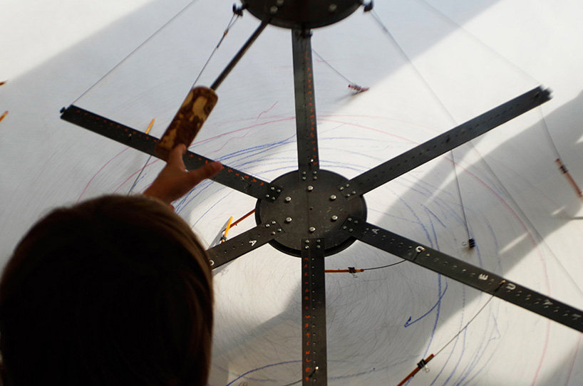 interactive alpha rotator by fxstg draws complex encrypted messages