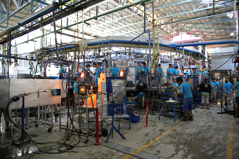 glass tomorrow workshop sisecam group handmade glass factory turkey