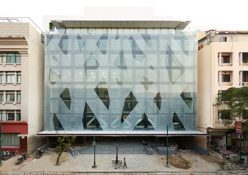 group8asia builds coalimex building as patterned sound neutralizer