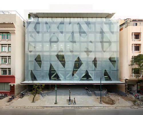 group8asia builds coalimex building as patterned sound neutralizer