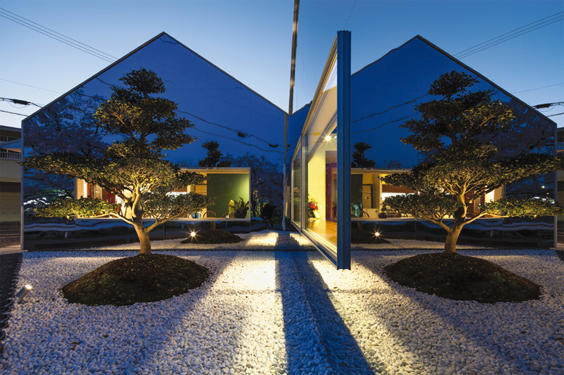 hisanori ban bandesign mirrors house gifu japan designboom