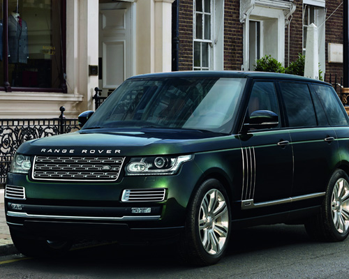 holland & holland range rover by land rover special vehicle operations