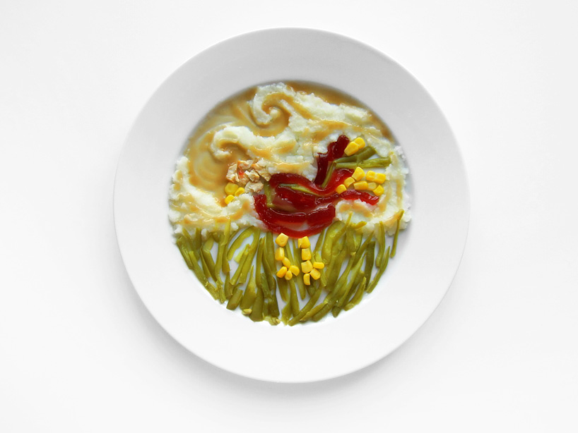 thanksgiving plates of famous artists