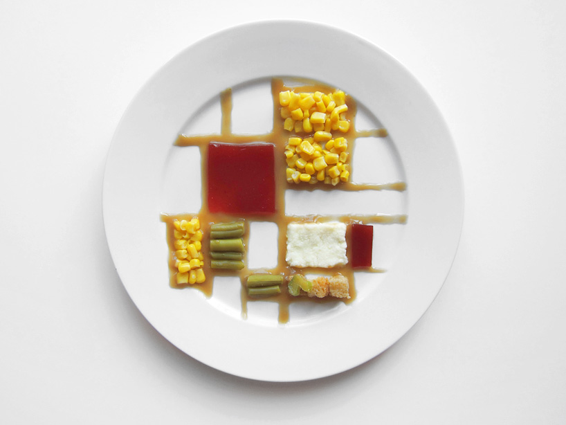 how famous artists would plate their thanksgiving meals