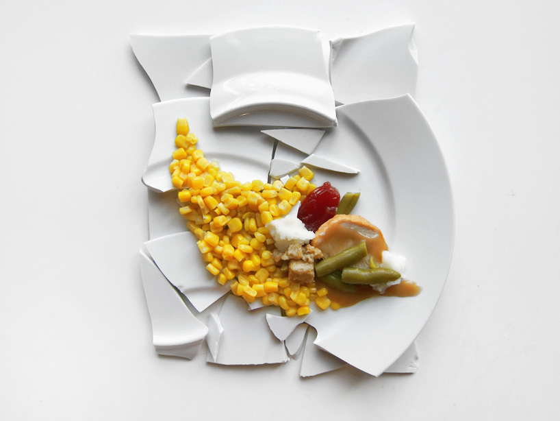 how famous artists would plate thanksgiving meals