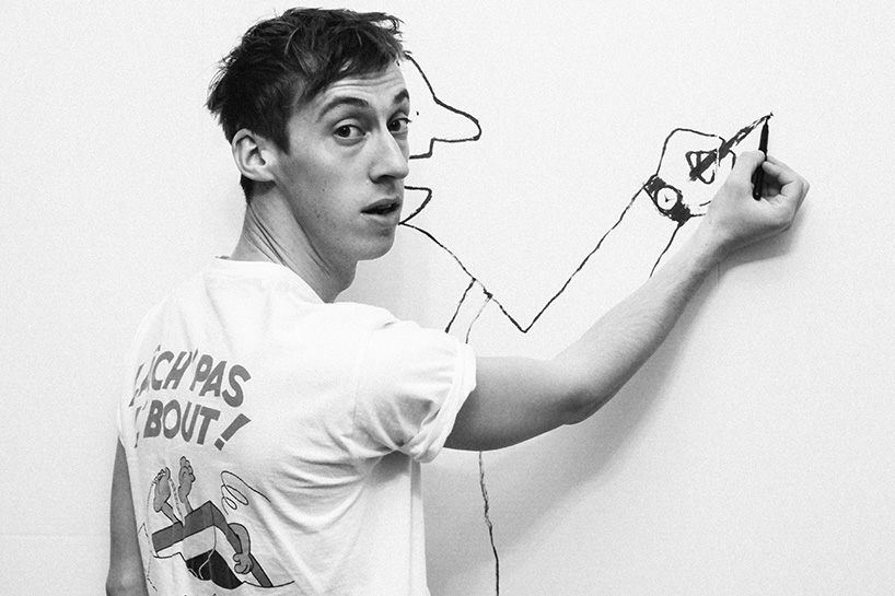 interview with the creator of the peace for paris symbol, designer jean jullien