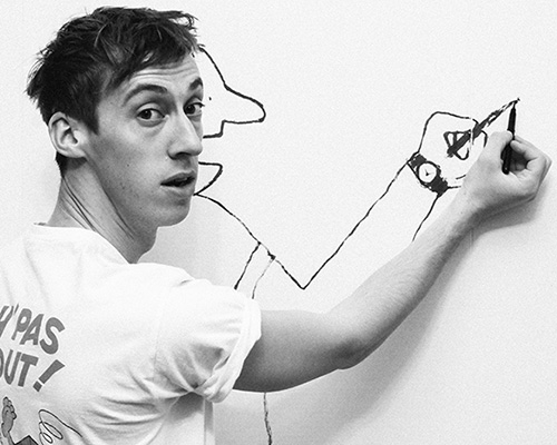 interview with the creator of the peace for paris symbol, designer jean jullien