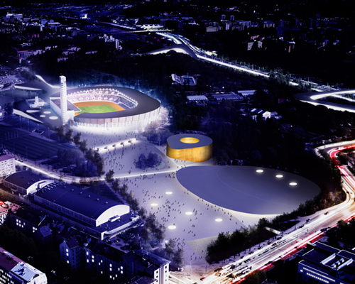 K2S architects plans multipurpose arena for helsinki's olympic site