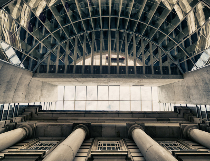 LDN contrasts new + old elements in edinburgh usher hall extension