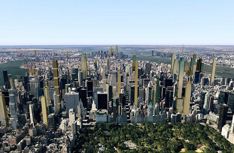manhattan's skyline visualized in 2018