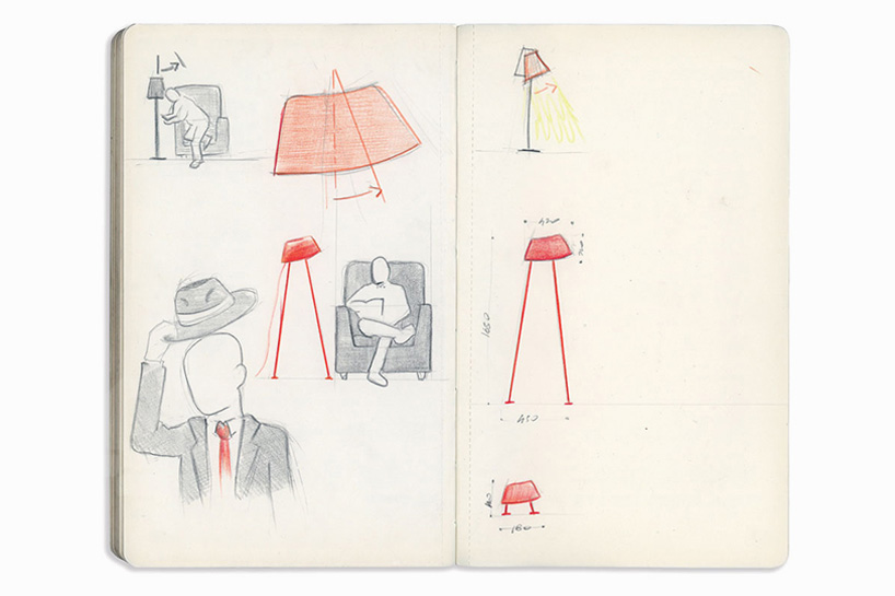 marco de masi monsieur floor lamp officine tamborrino furniture