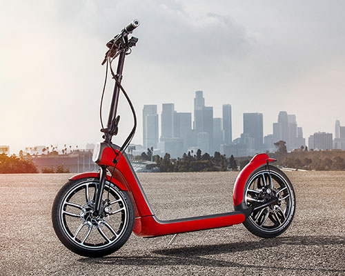 MINI presents the citysurfer concept, a collapsable urban electric scooter