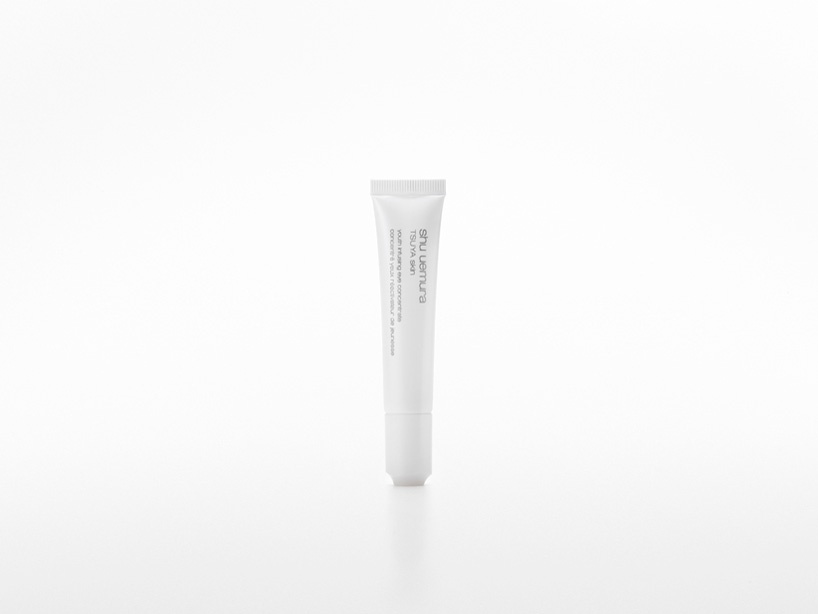 nendo embodies smooth skin with cosmetic containers for shu uemura