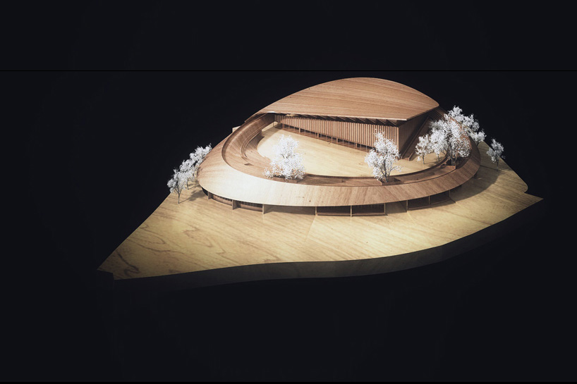 nomad office architects dalseong citizens gymnasium competition south korea