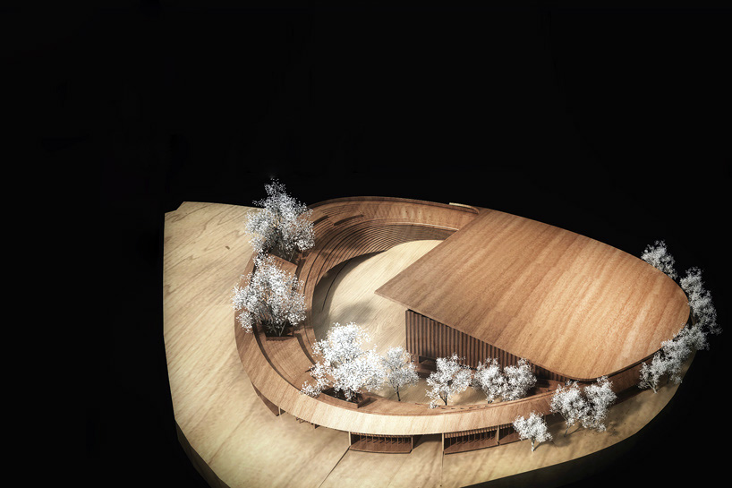nomad office architects dalseong citizens gymnasium competition south korea