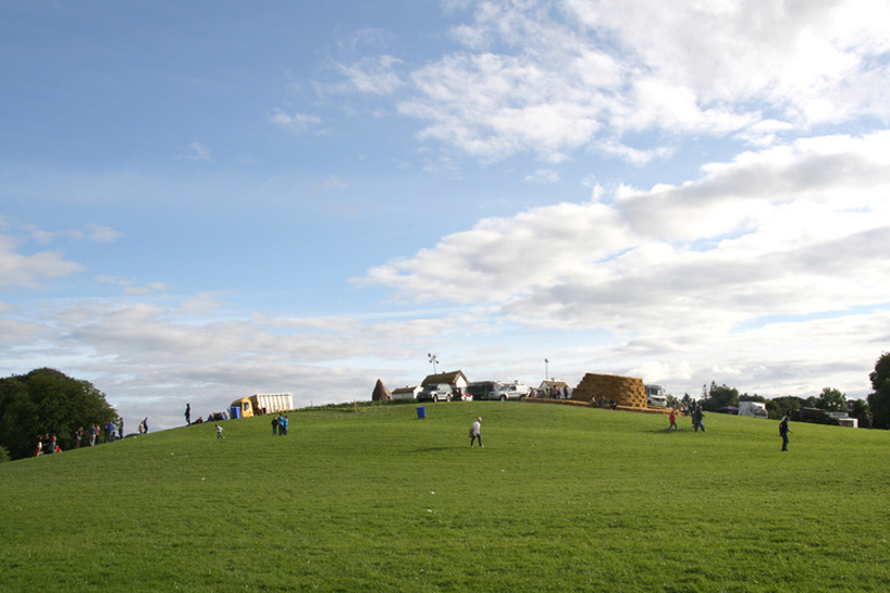 NOSworkshop architectonic straw pavilions harvest festival ireland