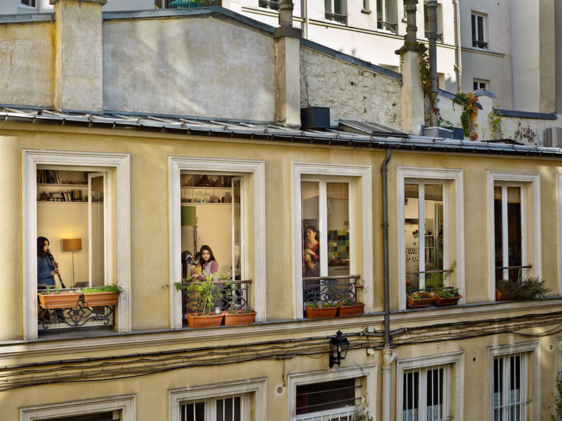 peering in paris apartments by gail albert halaban
