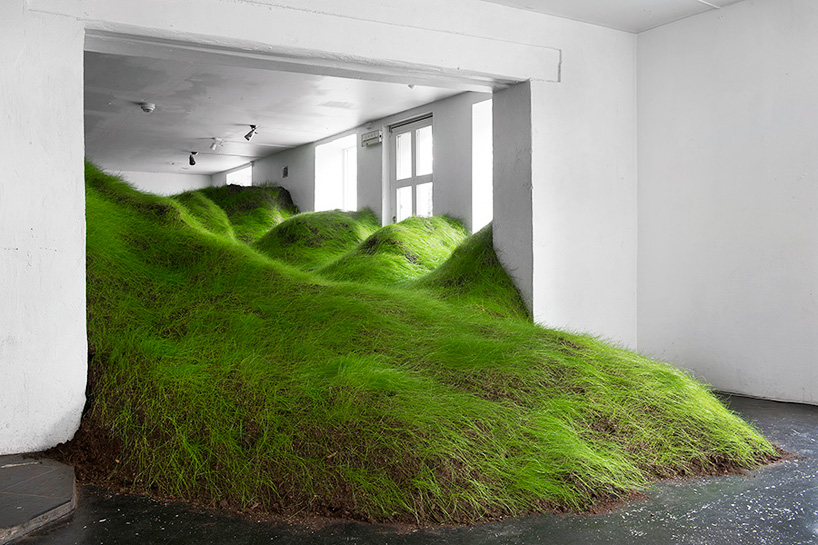 per kristian nygård grows grass landscape in oslo gallery