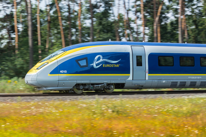 eurostar's 20th anniversary celebrated with pininfarina e320 train