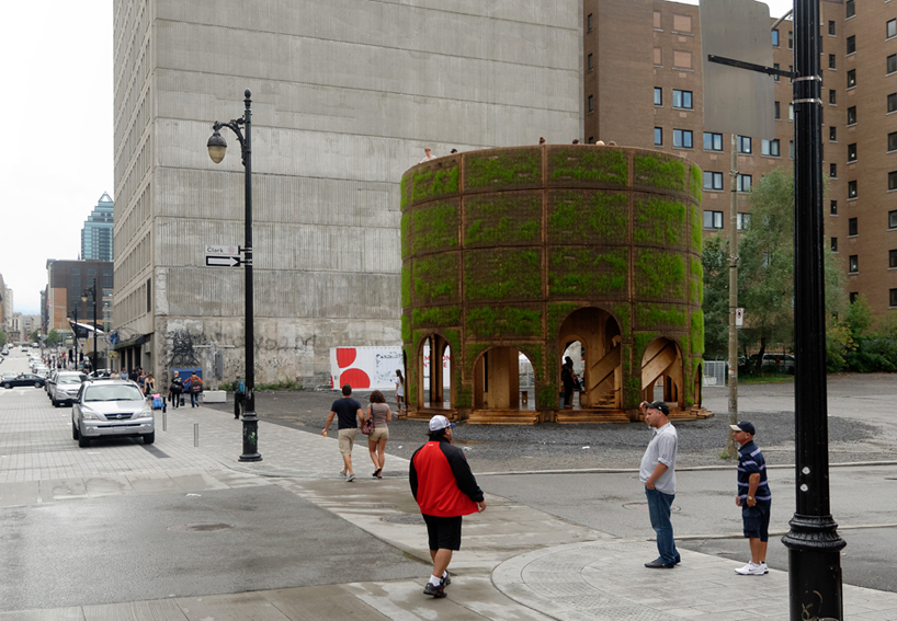 raumlabor fountain house montreal canada designboom