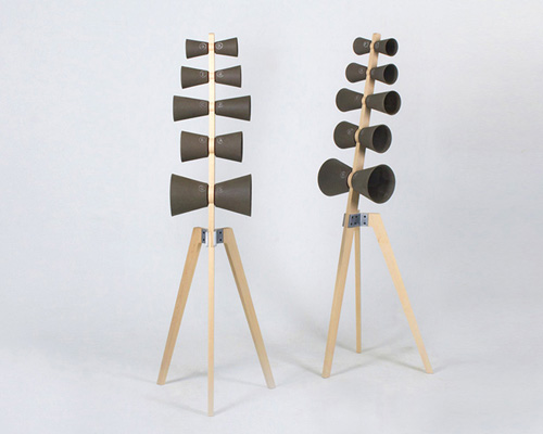 roy yahalomi + or hetzroni cast musical bells from basalt rocks