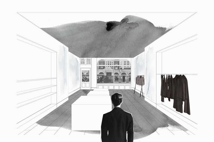 sanderson studios E tautz flagship store mayfair london