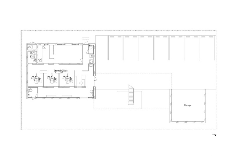 Tyrant Co Builds Residential Work Environment In Nagasawa Dental