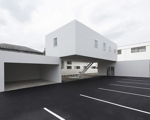 tyrant co builds residential work environment in nagasawa dental clinic