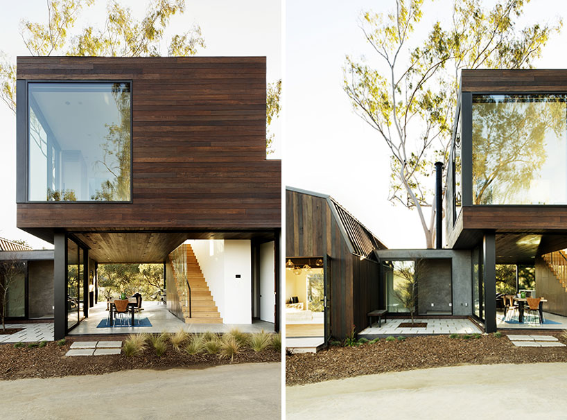 oak pass residence by walker workshop doubles as home and venue