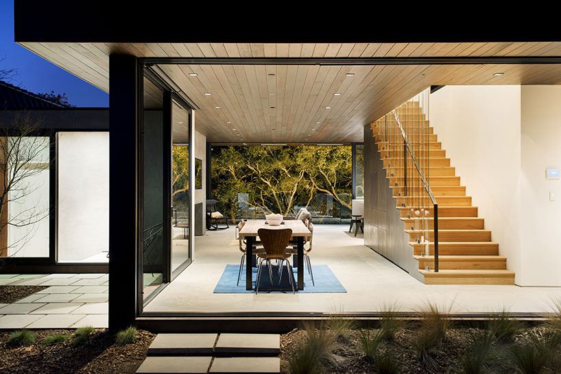 oak pass residence by walker workshop doubles as home and venue