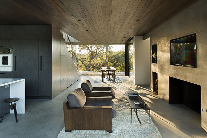 oak pass residence by walker workshop doubles as home and venue